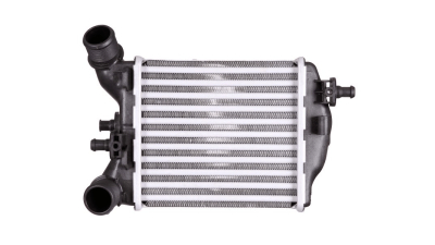 Intercooler Fiat 500 Abarth Esseesse, 08.2008-, motor 1.4 T-Jet 118kw, benzina, cu/fara AC, aluminiu brazat/plastic, 185x173x64 mm, modul stanga, 