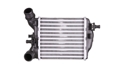 Intercooler Fiat 500 Abarth Esseesse, 08.2008-, motor 1.4 T-Jet 118kw, benzina, cu/fara AC, aluminiu brazat/plastic, 182x174x62 mm, Denso/J.Deus, intercooler stanga 