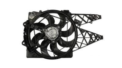 GMV radiator electroventilator Alfa Romeo Giulietta (940), 2010-, motor 1.4 TB Multiair, benzina, cu AC, 500 W; 400 mm; (2 +2) pini