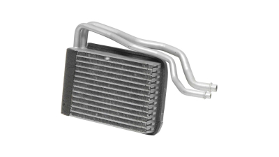 Evaporator aer conditionat Fiat Freemont (JC), 2011- motor 2.4, 3.6 V6, benzina, full aluminiu brazat, 145x195x50 mm, iesire 11, 6 mm, intrare 14, 6 mm, din spate, tehnologie cu curgere paralela, 