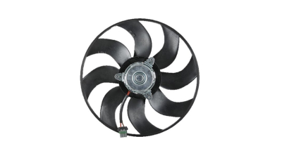 GMV ventilator radiator Ford Focus II, 2004-2011, motor 1.6, benzina, 2.0 TDCI, diesel, 385 mm; 2 pini, fara pre-rezistor