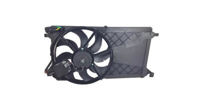 GMV radiator electroventilator Mazda 3, 2003-2009, motor 1.6 D, diesel, 2.0, benzina, 350 W; 385; 2 pini