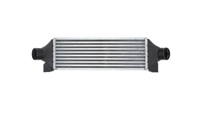 Intercooler Ford Transit, 01.2000-03.2006, motor 2.4 Di 66kw, diesel, cutie manuala, cu/fara AC, aluminiu brazat/plastic, 400x128x74 mm, OEM/OES, 