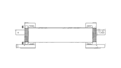 Radiator racire ulei motor, termoflot Ford Mustang GT/Mustang Shelby GT (S-197), 09.2004-12.2011, motor 4.6 V8, 235/243 kw, benzina, cv automata, 585x107x22 mm, racitor transmisie, din aluminiu brazat