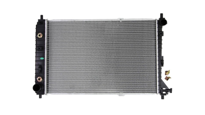 Radiator racire Ford Mustang Cobra, 01.1996-2004, motor 4.6 V8, 227/239 kw, benzina, cutie manuala/automata, cu/fara AC, 633x428x26 mm, aluminiu brazat/plastic, 