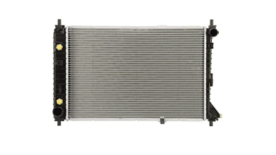 Radiator racire Ford Mustang Cobra, 01.1997-10.2004, motor 4.6 V8, 227/239 kw, benzina, cutie automata, cu/fara AC, 633x428x26 mm, aluminiu brazat/plastic, 