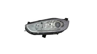 Far Ford Fiesta (Ja8), 01.2013-, fata, Stanga, lense; cu LED daytime running light; H1+H7+LED+PY21W; electric; cu motor, DEPO