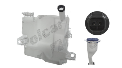 Rezervor spalator parbriz Ford Focus 3, 12.2010-11.2014, Combi, fara senzor nivel lichid, cu capac, cu pompa sprit parbriz