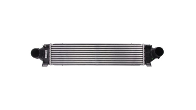 Intercooler Ford Galaxy, 03.2010-06.2015, S-MAX, 03.2010-12.2014, Mondeo (BA7), 03.2010-01.2015, motor 2.0 Ecoboost, benzina, cu/fara AC, aluminiu brazat/plastic, 658x147x64 mm, Valeo, 