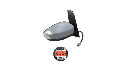 Oglinda exterioara Ford C-Max, 11.2010-, partea Dreapta, culoare sticla crom, sticla convexa, cu carcasa grunduita, cu incalzire, ajustare electrica, 1719464; AM5117682FE; AM51-17683-FG