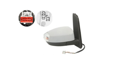 Oglinda exterioara Ford 
 C-Max, 11.2010-, partea Dreapta, culoare sticla crom, sticla convexa, cu carcasa grunduita, cu incalzire, ajustare electrica, 1719465; AM5117682FD