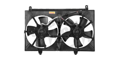 GMV radiator electroventilator Infiniti FX, 2003-2008, FX35, motor 3.5 V6, benzina, cutie automata, cu AC, 335/335 mm