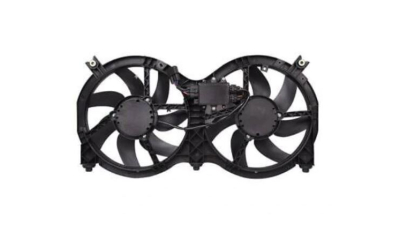 GMV radiator electroventilator Infiniti JX, 2012-2013, JX35, QX60, 2013-, motor 3.5 V6, benzina, 367/367; 3 pini