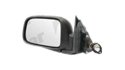 Oglinda exterioara Honda Crv (Rd), 01.2002-12.2004, Honda Crv (Rd), 01.2005-10.2006 , partea Stanga, culoare sticla crom , sticla convexa, cu carcasa neagra, ajustare electrica, 76250S9AA01; 76250-S9A-A01; 76250S9AK01