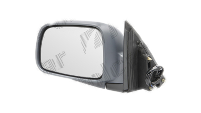 Oglinda exterioara Honda Crv (Rd), 01.2002-12.2004, Honda Crv (Rd), 01.2005-10.2006 , partea Stanga, culoare sticla crom , sticla convexa, cu carcasa neagra, ajustare electrica,