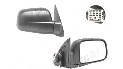 Oglinda exterioara Honda Crv (Rd), 01.2002-10.2006, Dreapta, reglare electrica; carcasa neagra; incalzita; geam convex; cromat; 5 pini, View Max