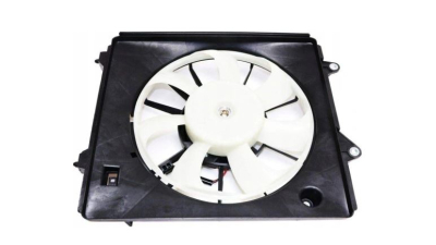 GMV radiator electroventilator Honda FIT, 2015-, motor 1.5, benzina, cutie manuala/automata, 295 mm; 2 pini