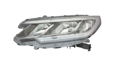 Far Honda Crv (Rm), 01.2015-, fata, Stanga, cu LED daytime running light; H11+HB3+LED+WY21W; electric; cu motor;