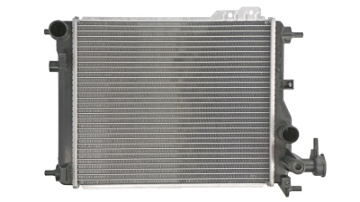 Radiator racire Hyundai Getz, 08.2002-10.2006, motor 1.1, 46 kw; 1.3, 60/62 kw, benzina, cutie manuala, cu/fara AC, 373x322x24 mm, aluminiu/plastic, 