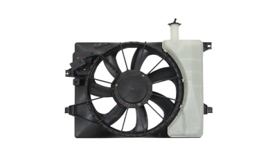 GMV radiator electroventilator Hyundai Elantra, 2011-2016, motor 1.6; 1.8, benzina, 386; 3 pini