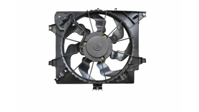 GMV radiator electroventilator Kia Ceed/Pro Ceed (JD), 2012-2019, Hyundai I30 (GD), 2012-2016, motor 1.4 CRDI, 1.6 CRDI, diesel, OEM/OES, 390 mm; 3 pini