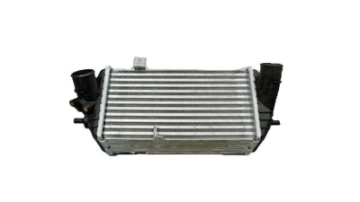 Intercooler Hyundai Elantra, 02.2011-12.2015, Solaris/Accent, 11.2010-, motor 1.6 CRDI, diesel, cutie manuala, cu/fara AC, aluminiu brazat/plastic, 300x161x85 mm, SRLine, 