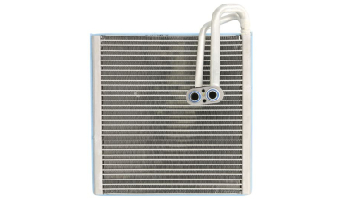 Evaporator aer conditionat Hyundai I40 (VF), 2011- motor 1.6, 2.0 benzina; 1.7 CRDI, diesel, full aluminiu brazat, 264x260x38 mm, iesire 14, 4 mm, intrare 14, 4 mm, tehnologie cu curgere paralela, 