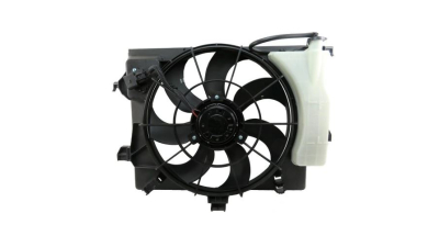 GMV radiator electroventilator Hyundai I20, 2008-2014, motor 1.2, 1.4; 1.6 benzina, 390 mm; 3 pini