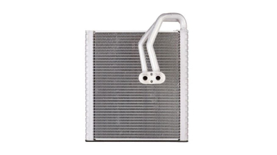 Evaporator aer conditionat Hyundai Solaris/Accent, 2010- motor 1.6 CRDI, diesel, Veloster, 2011- motor 1.6, benzina, full aluminiu brazat, 245x265x38 mm, iesire 14, 4 mm, intrare 14, 4 mm, tehnologie cu curgere paralela, 