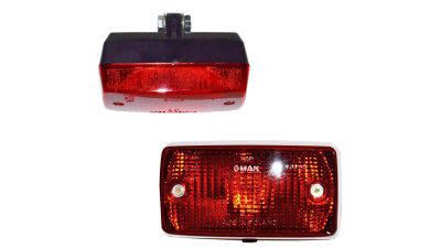 Lampa auto BestAutoVest pentru ceata rosie 12/24V 140x75mm bec tip P21W fara cablaj , 1 buc.