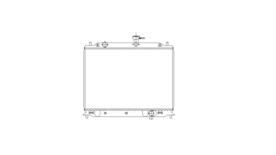 Radiator racire Kia Rio (De), 03.2005-2011, Motorizare 1, 5 Crdi 65/81kw Diesel, tip climatizare Cu/fara AC, cutie Manuala, dimensiune 538x375x26mm, Cu lipire fagure prin brazare, Aftermarket