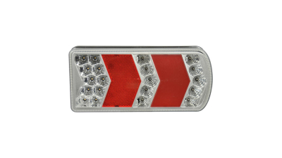 Lampa spate stop LED Carpoint 95 x 220 x 45 mm , 12V,  7 functii, Dreapta