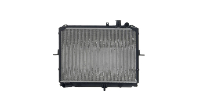 Radiator racire Kia Besta, 1992-1998 (Motorizare 2, 2 D), Kia Pregio, 1997-2005 (Motorizare 2, 5 / 2, 7 D), tip climatizare Cu/fara AC, cutie Manuala, dimensiune 538x375x26mm, Aftermarket