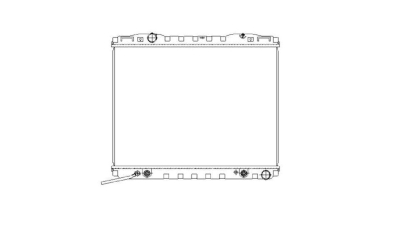 Radiator racire Kia Sorento (Jc), 07.2002-04.2004, Motorizare 2, 5 Crdi 103kw Diesel, tip climatizare Cu/fara AC, cutie automata, tip HCC, dimensiune 640x468x18mm, Cu lipire fagure prin brazare, Original