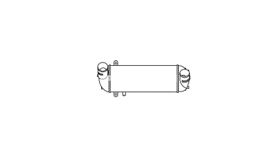 Intercooler Hyundai Santa Fe, 08.2012-2018, Kia Sorento, 07.2009-2015, motor 2.0 CRDI 110kw, diesel, cu/fara AC, aluminiu brazat, 385x145x90 mm, OEM/OES (Hella/Hannon), 