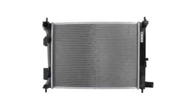 Radiator racire Hyundai I20, 03.2012-12.2015, Kia Rio, 06.2011-2016, motor 1.2, 62 kw, benzina, cutie manuala, cu/fara AC, 500x378x23 mm, aluminiu/plastic, 