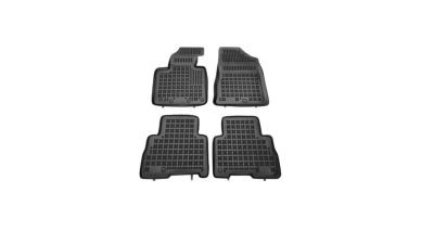 Set covorase auto din cauciuc KIA SORENTO (XM), 10.2012-12.2014, presuri tip tavita, negru