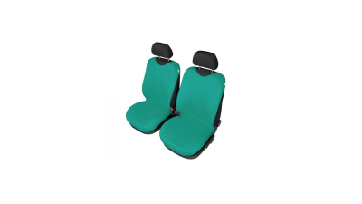 Set huse scaune fata tip maieu pentru Alfa Romeo 147, culoare Verde, 2 bucati