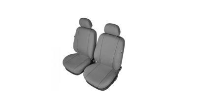 Set huse scaun model Hermes Grey pentru Opel Agila 2000-2002, culoare gri, set huse auto Fata