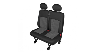 Husa scaun auto bancheta dubla Van Perun DV2 L pentru Citroen Jumper, Fiat Ducato, Ford Transit, Iveco Daily, Peugeot Boxer, Vw Crafter 