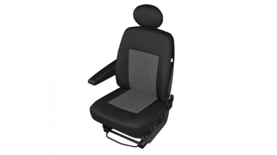 Husa scaun auto sofer Apollo DV1 L , pentru Citroen Jumpy, Fiat Scudo, Ford Transit, Mercedes Vito, Opel Vivaro, Movano, Peugeot Expert, Renault Trafic, Master, Vw Transporter T6 