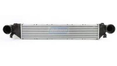 Intercooler Mercedes Clasa C (W203), 12.2001-08.2002, Clasa C SportCoupe (CL203), 12.2001-07.2002, motor 2.0 compressor 120kw, benzina, cu/fara AC, aluminiu brazat/plastic, 650x127x50 mm, 