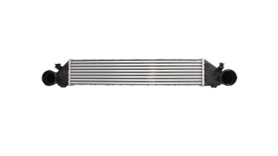 Intercooler Mercedes Clasa C (W203), 12.2001-08.2002, Clasa C SportCoupe (CL203), 12.2001-07.2002, motor 2.0 compressor 120kw, benzina, cu/fara AC, aluminiu brazat/plastic, 650x127x50 mm, OEM/OES, 