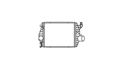 Intercooler Mercedes Vito 112 CDI (W638), 03.1999-2003, motor 2.1 CDI 60/75/90kw, diesel, cu/fara AC, aluminiu brazat/plastic, 291x264x50 mm, 