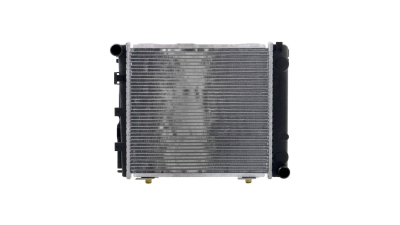 Radiator racire Mercedes 190 (W201) 06.1984-1993 Model 190 (2, 5 143kw; 2, 3 97/100kw); 2, 5 Evolution (2, 5 143/150kw); 2, 5 Evolution Ii (2, 5 173kw); Benzina, cutie Manuala, dimensiune 412x370x41mm, Cu lipire fagure prin brazare, Aftermarket