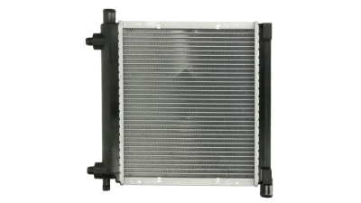 Radiator racire Mercedes Clasa E 124, 10.1992-05.1997, E200, 220E/E220 motor 2.0, 100 kw; 2.2, 110 kw, benzina, cutie automata, fara AC, 348x290x36 mm, aluminiu brazat/plastic, 