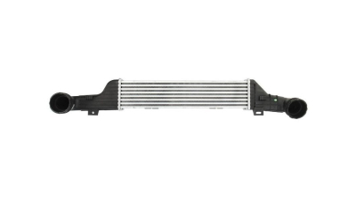 Intercooler Mercedes Clasa E (W210), 07.1999-03.2002, motor 2.7 CDI 125kw, diesel, cu/fara AC, aluminiu brazat/plastic, 530x115x65 mm, Behr/Hella, 