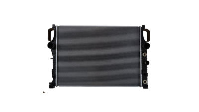 Radiator racire Mercedes Clasa E (W211), 03.2002-07.2004 Model E240 (2,6 V6 130kw); E320 (3,2 V6 165kw); Benzina, M/A, Cu/fara AC, cu conectori rapizi intrare/iesire, 640x456x18, Cu lipire fagure prin brazare Aftermarket