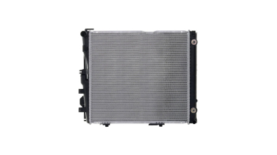 Radiator racire Mercedes W124/Clasa E, 1984-05.1997 Model 260e (2,6 R6 118/122kw); 300e (3,0 R6 138/140/170kw) ; 300e-24 (3,0 R6 162kw) ; Benzina, Automat, cu AC, 530x480x42, Cu lipire fagure prin brazare Aftermarket