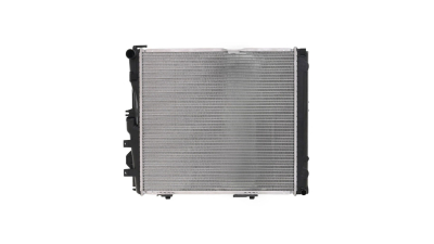 Radiator racire Mercedes W124/Clasa E, 1984-05.1997 Model 260e (2,6 R6 118/122kw); 300e (3,0 R6 138/140/170kw) ; Benzina, Automat, cu AC, 530x480x44, Cu lipire fagure prin brazare Original